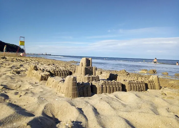 Centrum, 700m Do Plazy - 2 Sypialnie, Salon, Balkon, Bezplatny Parking, アパート *